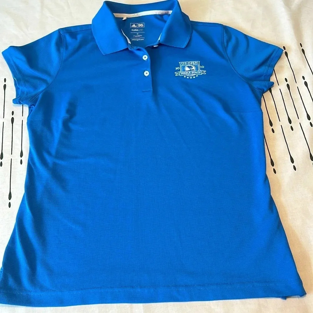 Adidas  Climalite 2010 U.S. Open Pebble Beach Golf Shirt. Size Medium.